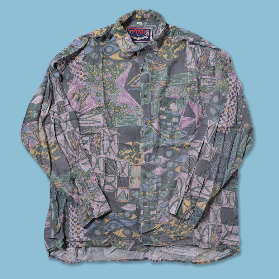 Vintage Pattern Shirt XLarge