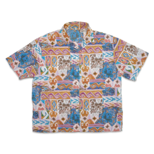 Vintage Women's Oversized Pattern Shirt Medium / Large - Double Double Vintage