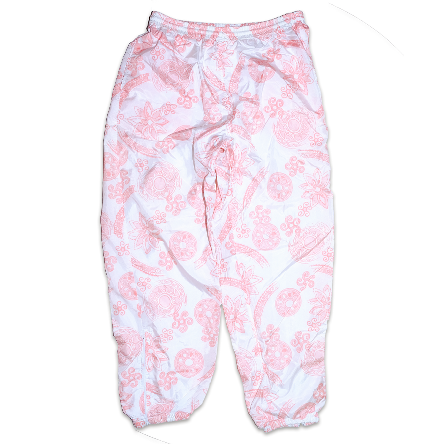 Vintage Pattern Trackpants XLarge - Double Double Vintage