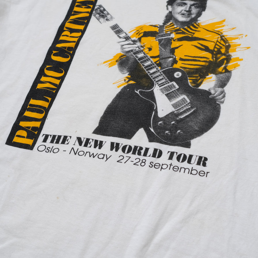 Vintage 1993 Paul McCartney Tour T-Shirt Large / XLarge