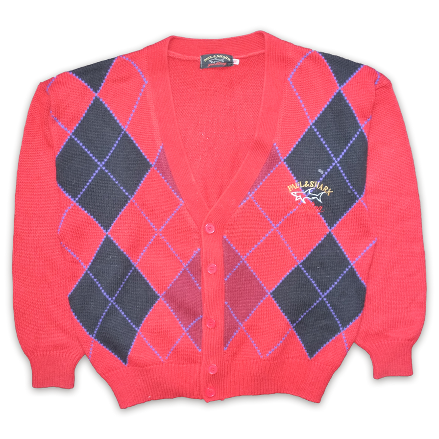 Paul Shark Yachting Knit Cardigan XLarge - Double Double Vintage