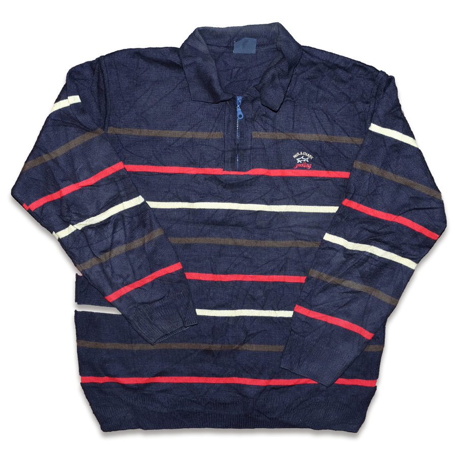 Paul Shark Yachting Q-Zip Sweater XLarge - Double Double Vintage