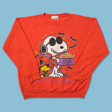 Vintage Snoopy Halloween Sweater Medium
