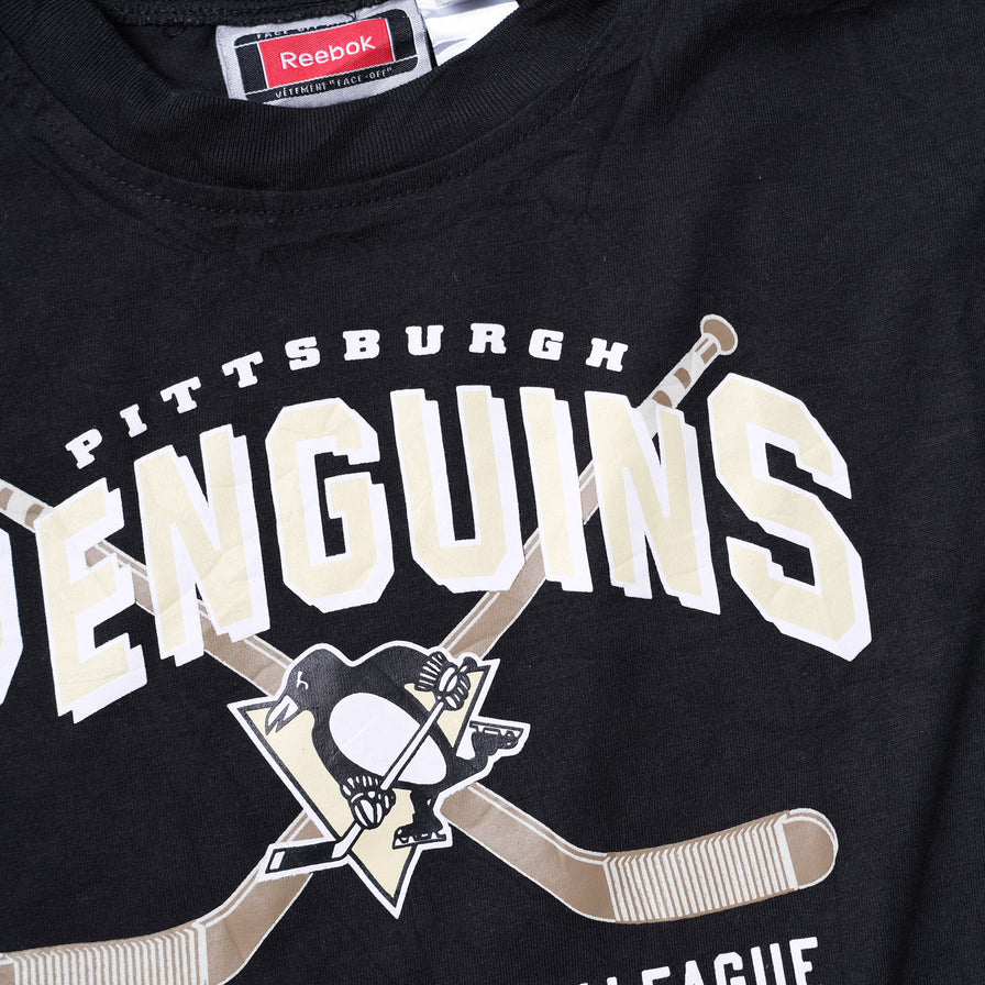 Vintage Reebok Pittsburgh Penguins T-Shirt Medium / Large