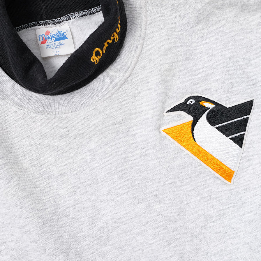 Vintage Penguins Turtleneck Sweater XLarge