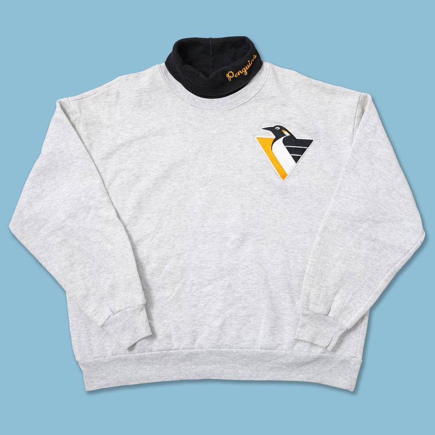 Vintage Penguins Turtleneck Sweater XLarge