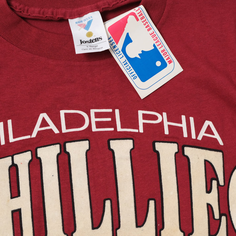 Vintage Deadstock 1989 Philadelphia Phillies T-Shirt XLarge