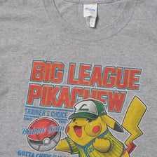 Pikachu Big League T-Shirt Large