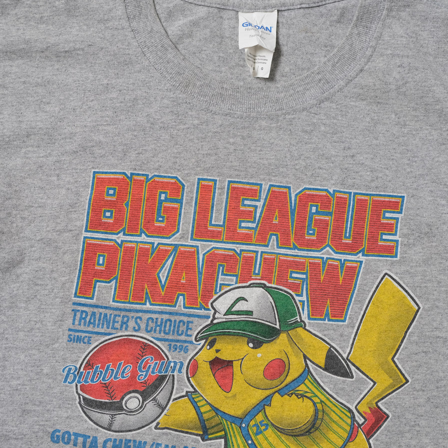 Pikachu Big League T-Shirt Large