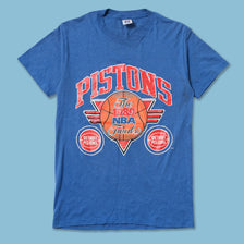Vintage 1989 Detroit Pistons T-Shirt Small / Medium