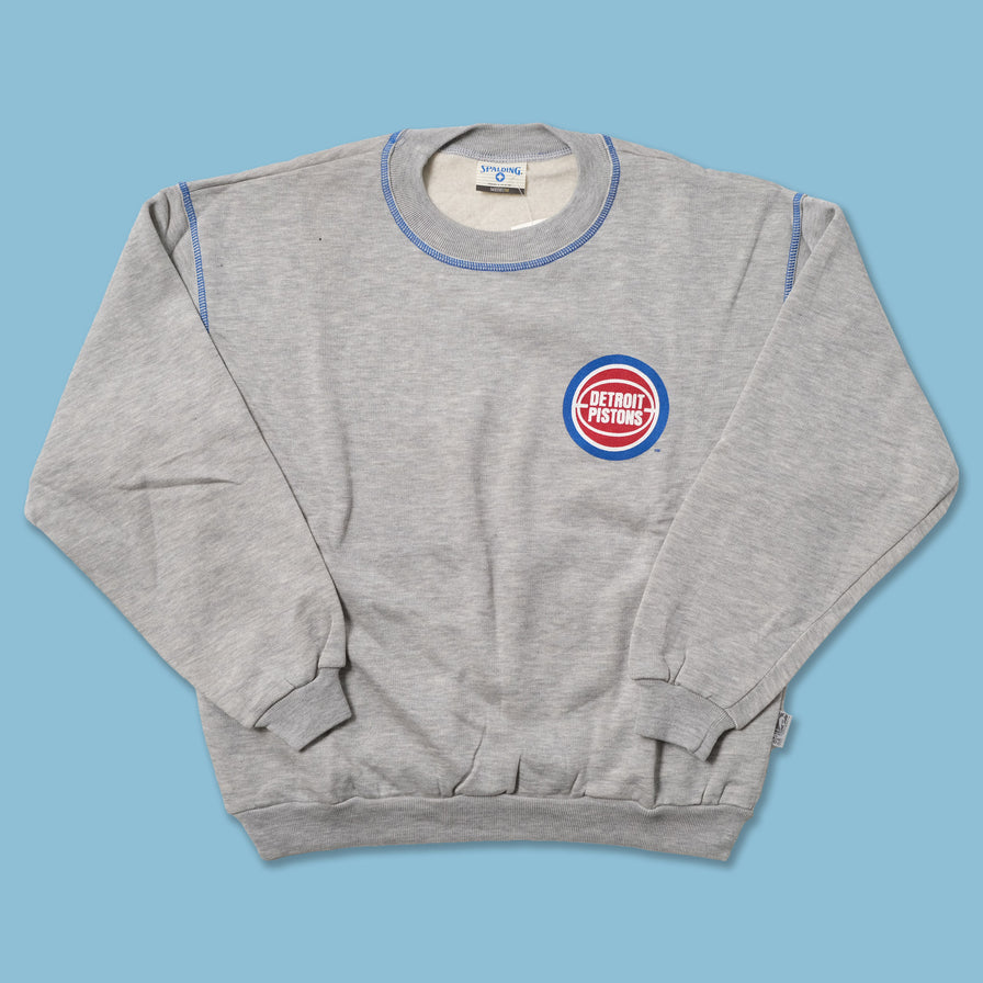 Vintage Deadstock Detroit Pistons Sweater Medium Double Double