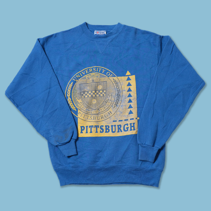 Vintage University Of Pittsburgh Sweater Medium