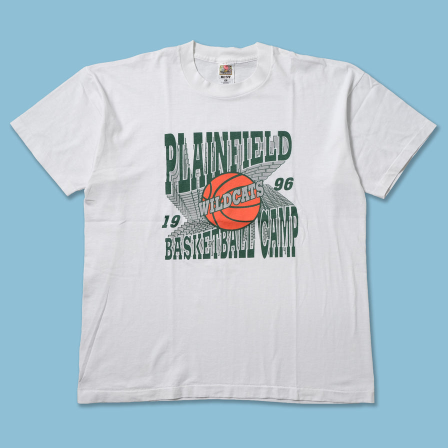 Vintage 1996 Plainfield Wildcats T-Shirt Large / XLarge