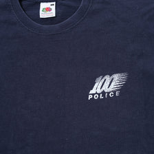Vintage Police T-Shirt Large