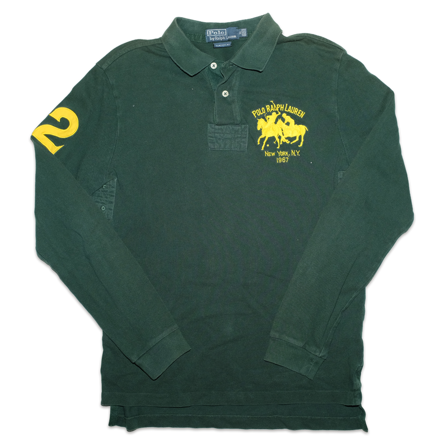 Polo Ralph Lauren Long Polo Medium - Double Double Vintage