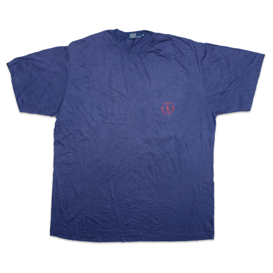 Polo Ralph Lauren Pocket T-Shirt XLarge / XXL - Double Double Vintage