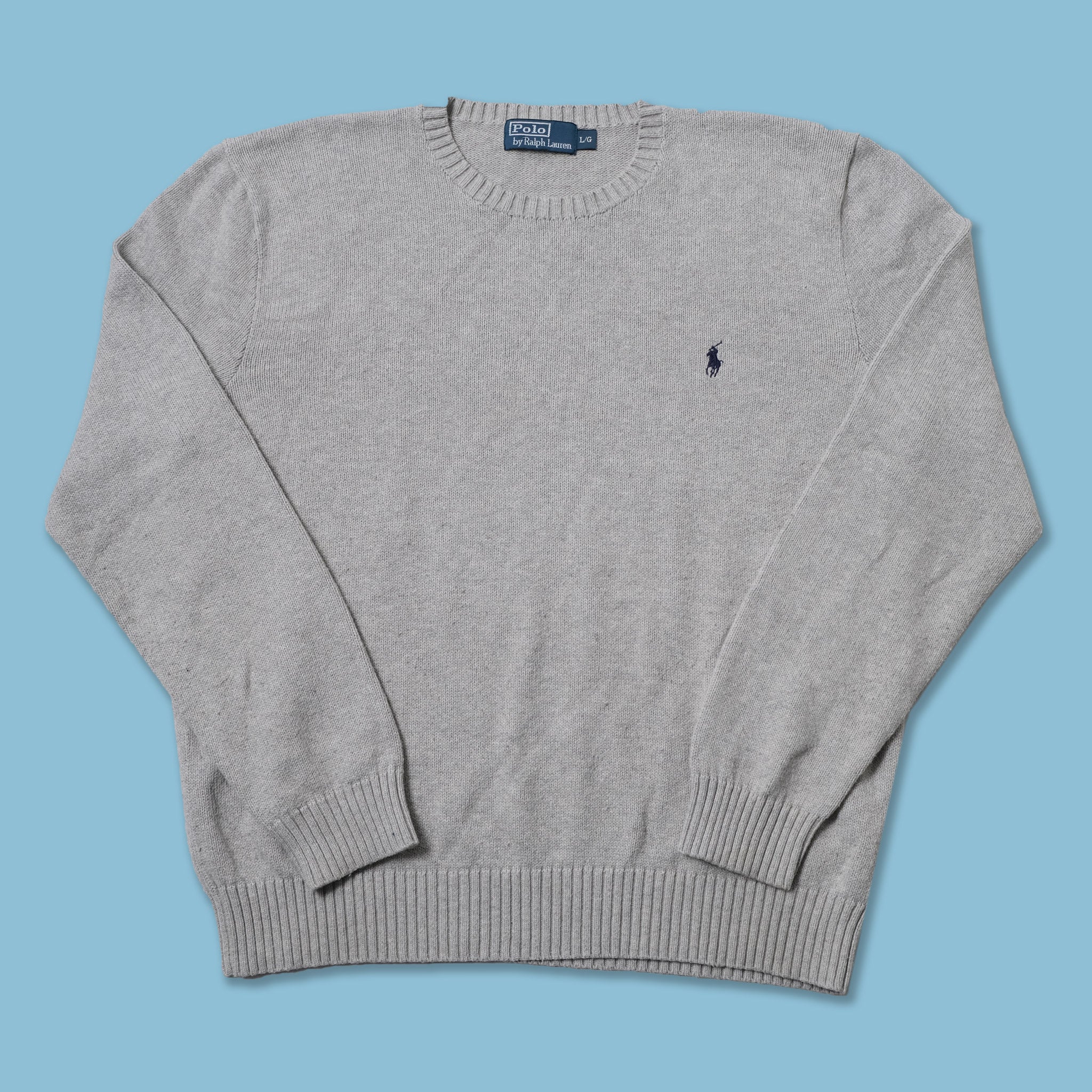Vintage Polo Ralph Lauren Knit Sweater Large | Double Double