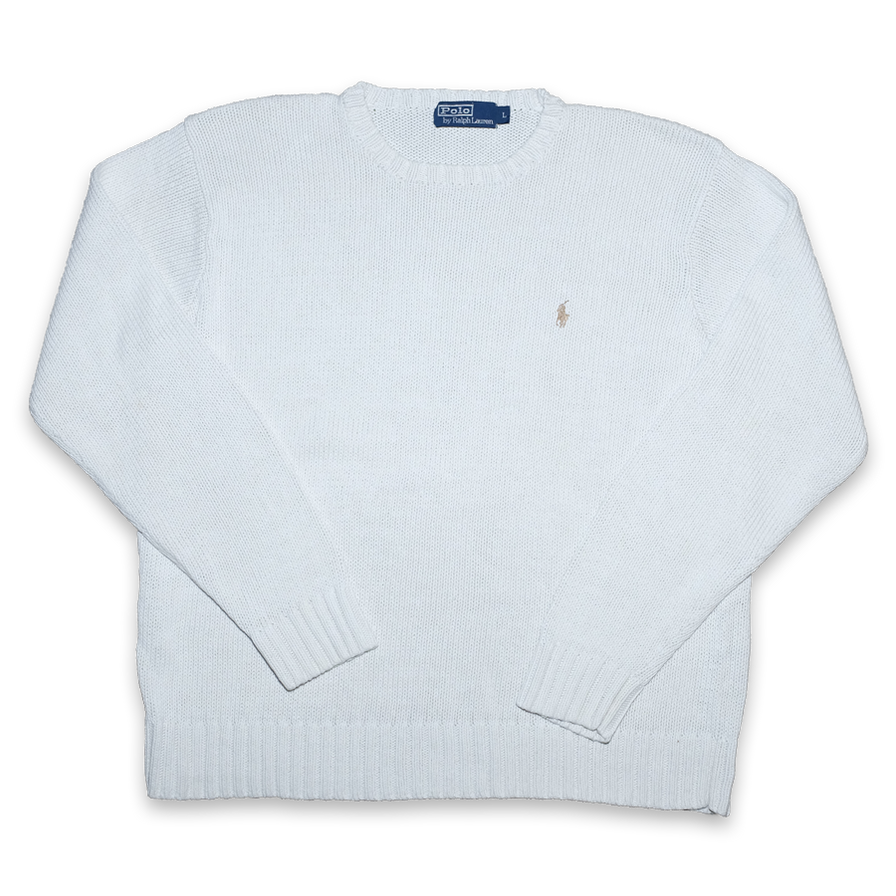 Vintage Polo Ralph Lauren Knit Sweater Medium / Large - Double Double Vintage