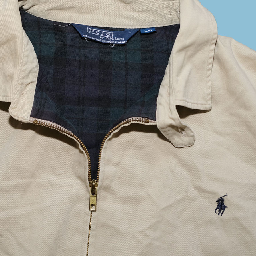 Vintage Polo Ralph Lauren Harrington Jacket Large - Double Double Vintage