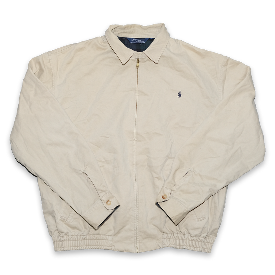 Vintage Polo Ralph Lauren Harrington Jacket Large - Double Double Vintage