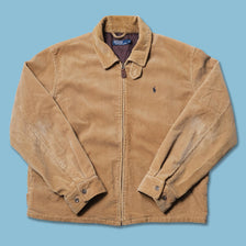 Vintage Polo Ralph Lauren Cord Harrington Jacket Large / XLarge