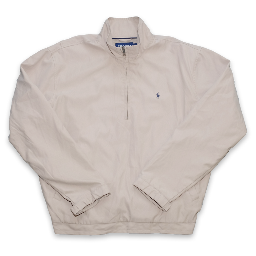 Vintage Polo Golf Q-Zip Windbreaker Medium - Double Double Vintage