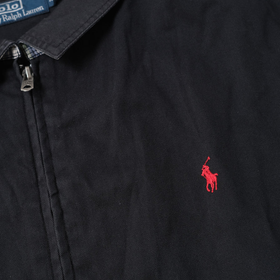 Black ralph lauren harrington jacket 2025