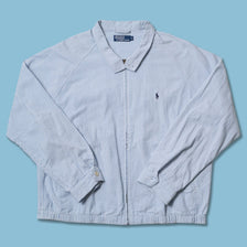 Vintage Polo Ralph Lauren Seersucker Harrington Jacket Large / XLarge