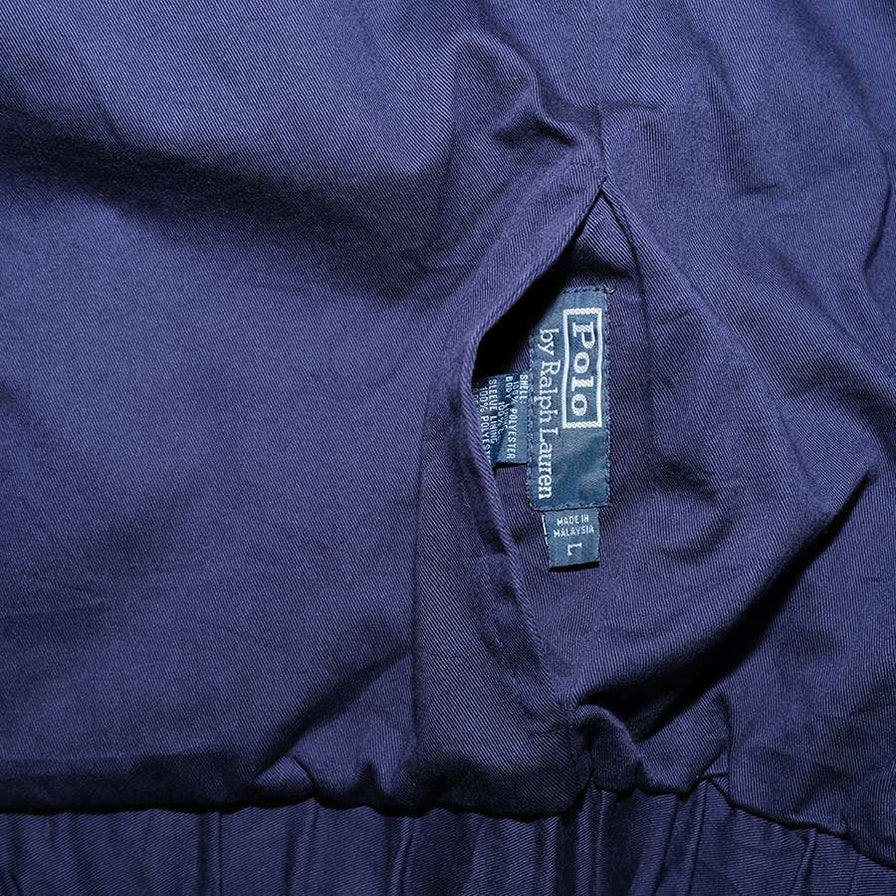 Vintage Polo Ralph Lauren Reversible Harrington Jacket Medium / Large
