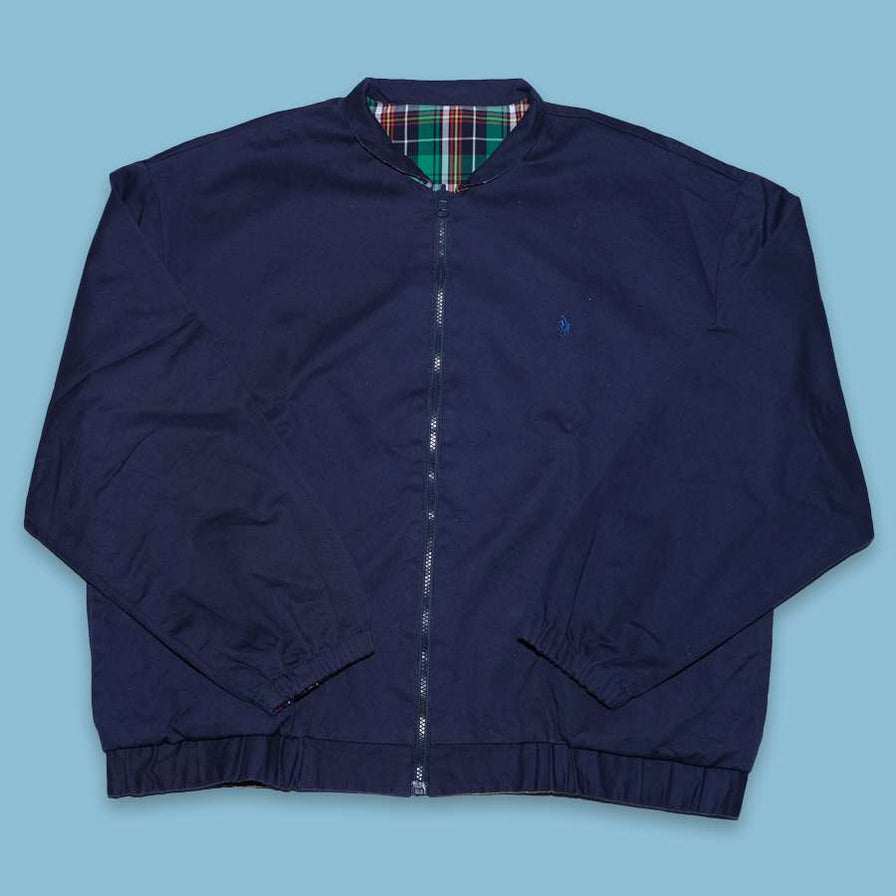 Vintage Polo Ralph Lauren Reversible Harrington Jacket Medium / Large