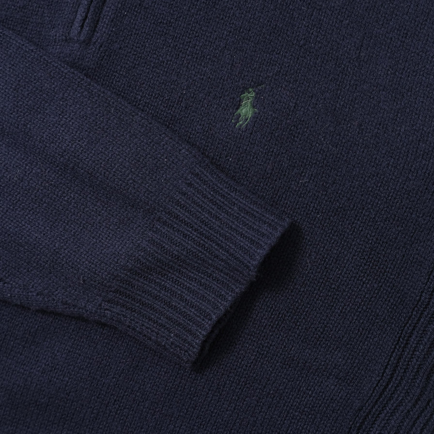 Vintage Polo Ralph Lauren Q-Zip Sweater Large