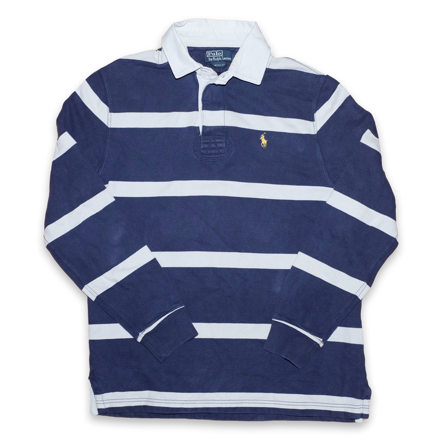 Vintage Polo Ralph Lauren Striped Sweater Medium - Double Double Vintage