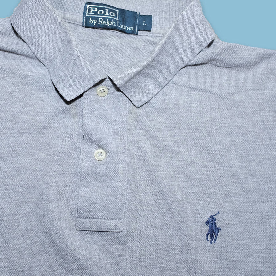 Vintage Polo Ralph Lauren Long Polo Large - Double Double Vintage