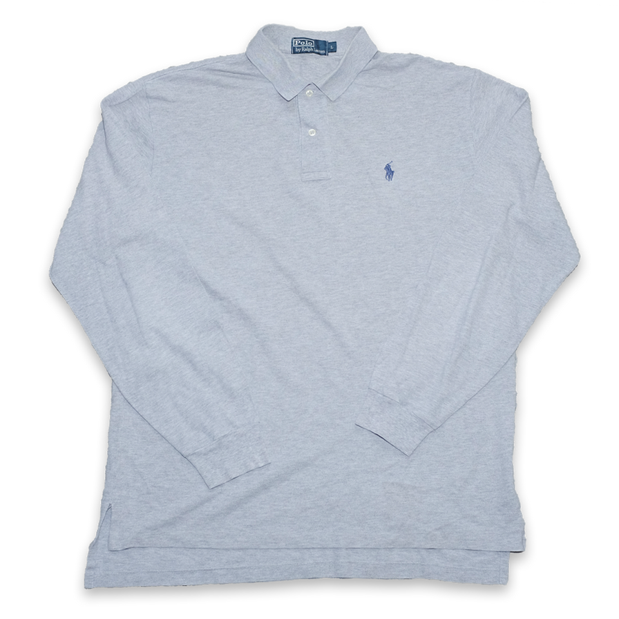Vintage Polo Ralph Lauren Long Polo Large - Double Double Vintage