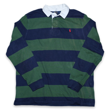 Polo Ralph Lauren Rugby Shirt XLarge - Double Double Vintage