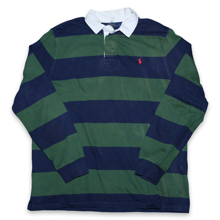 Polo Ralph Lauren Rugby Shirt XLarge - Double Double Vintage