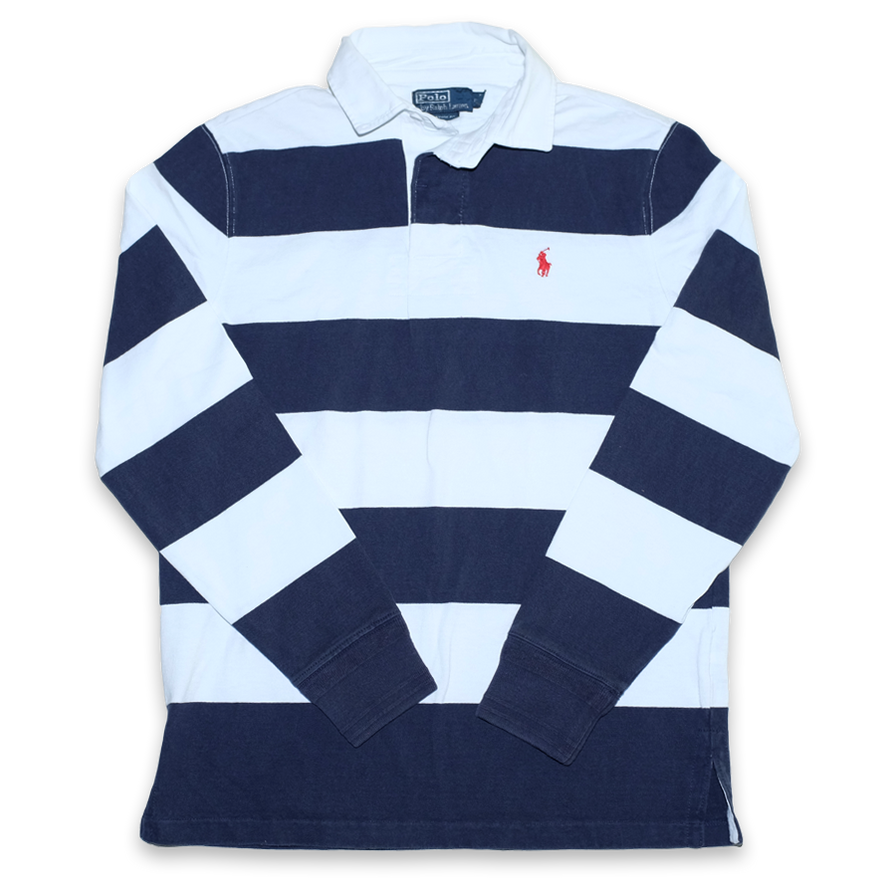 Vintage Polo Ralph Lauren Long Polo Small - Double Double Vintage