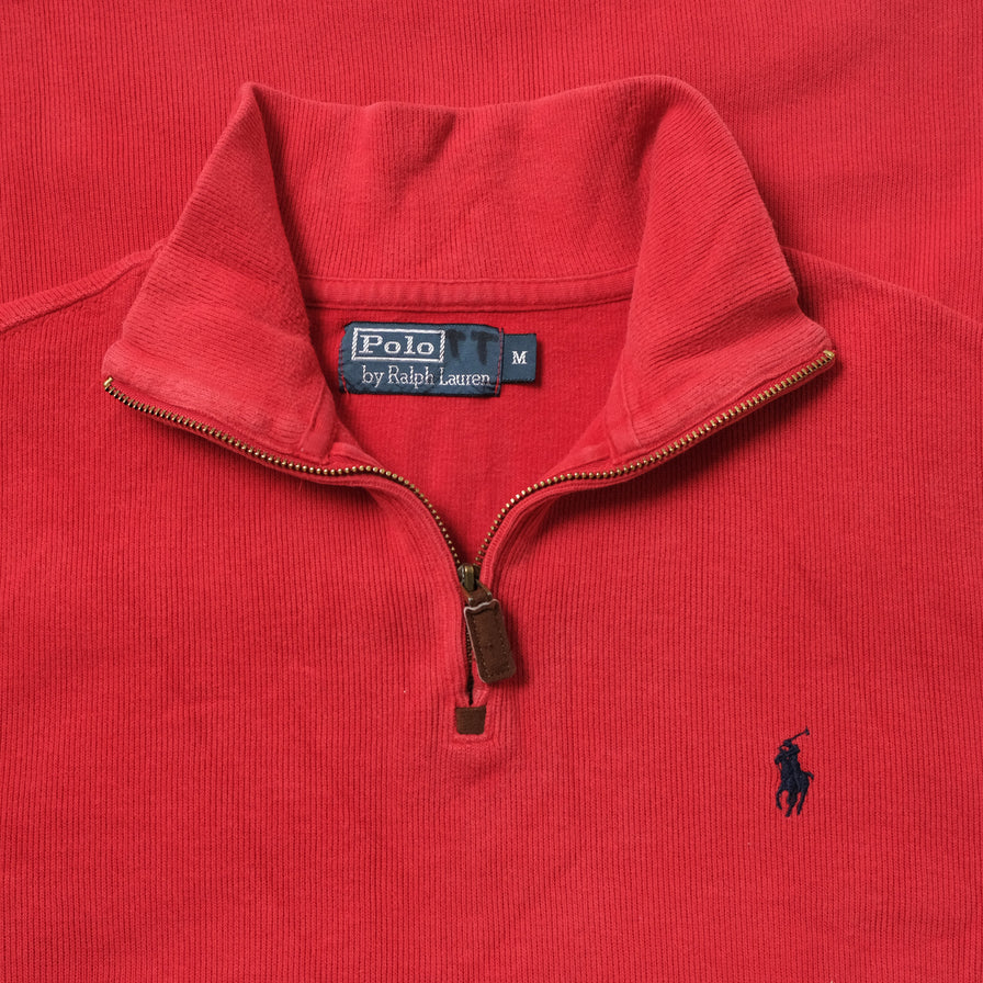 Vintage Polo Ralph Lauren Q-Zip Sweater Medium