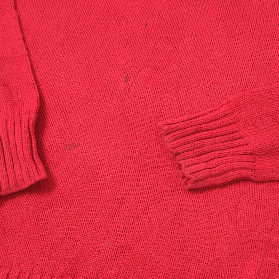 Vintage Polo Ralph Lauren Women's Q-Zip Sweater Small