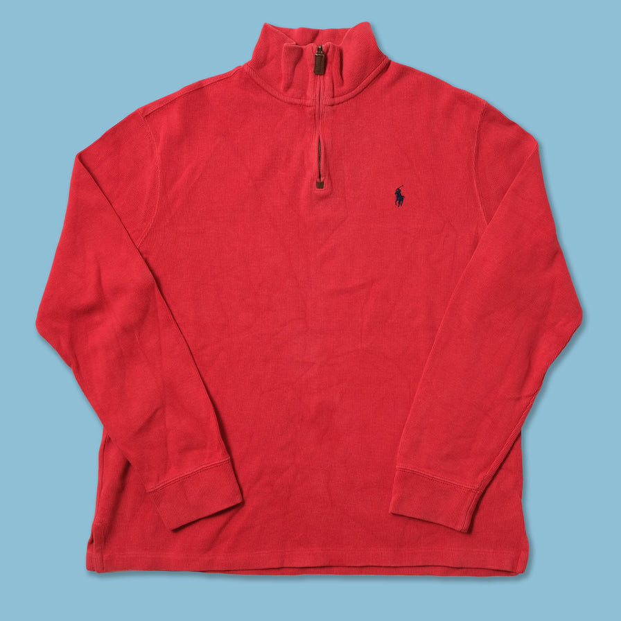 Vintage Polo Ralph Lauren Q-Zip Sweater Medium