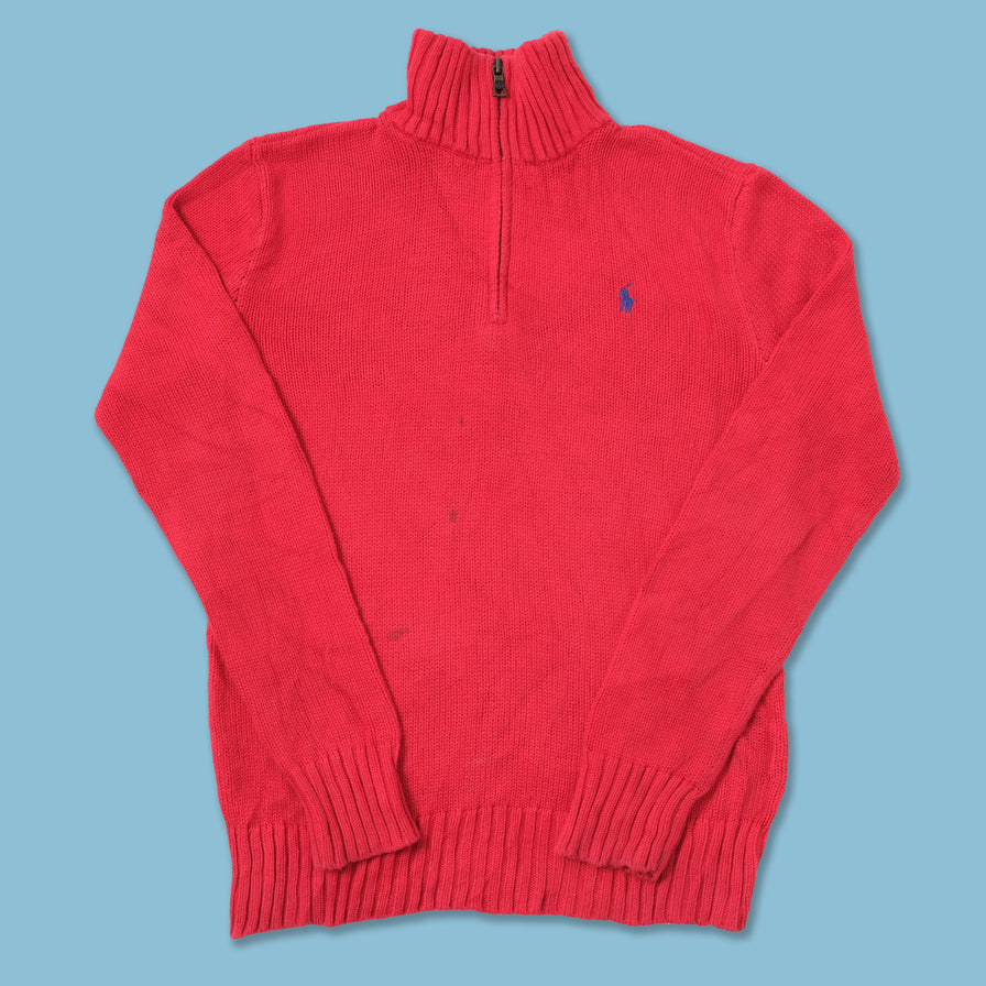 Vintage Polo Ralph Lauren Women's Q-Zip Sweater Small