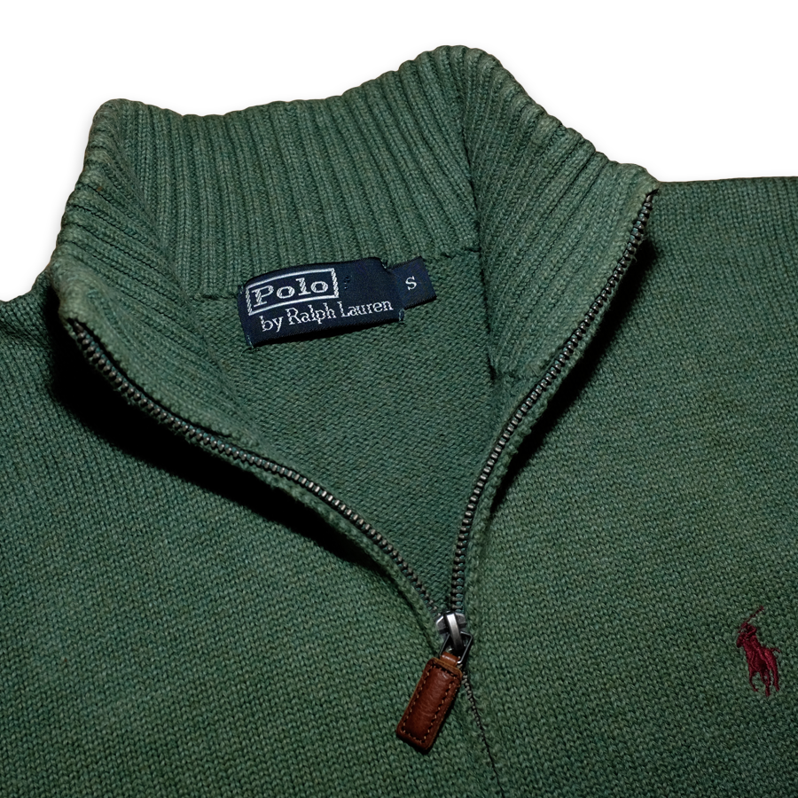 Ralph lauren half zip green online