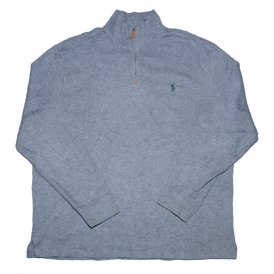 Vintage Polo Ralph Lauren Q-Zip Sweater XXL
