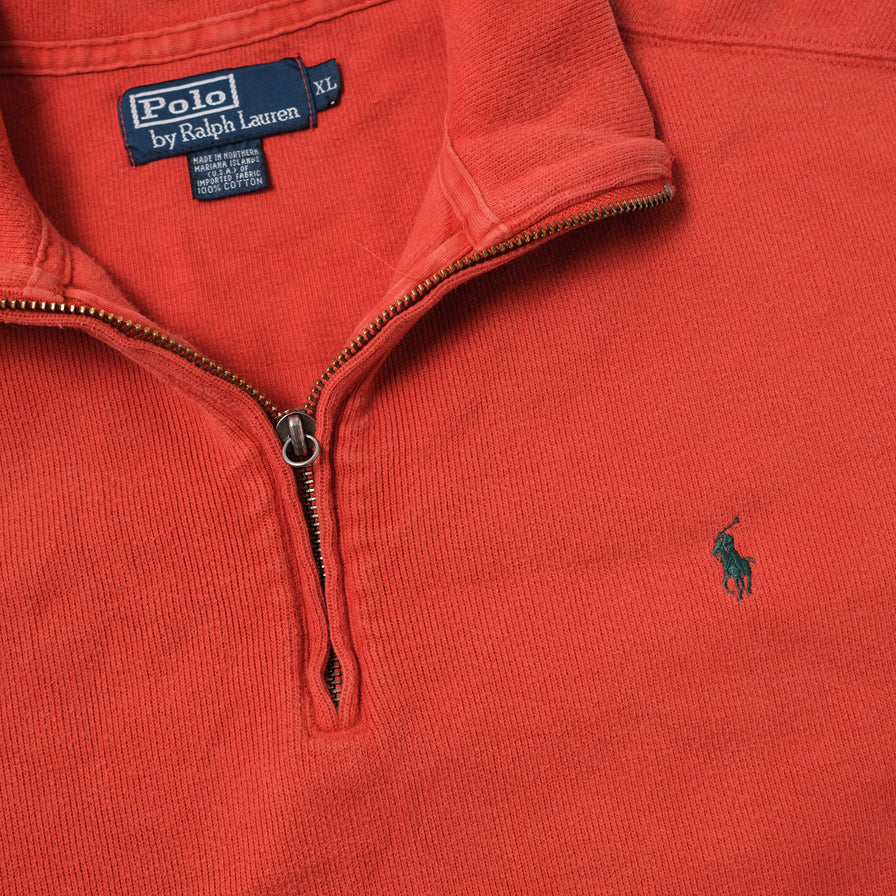 Vintage Polo Ralph Lauren Q-Zip Sweater Large / XLarge