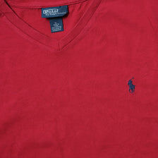 Vintage Polo Ralph Lauren V-Neck T-Shirt XLarge