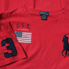 Vintage Polo Ralph Lauren USA T-Shirt Small / Medium