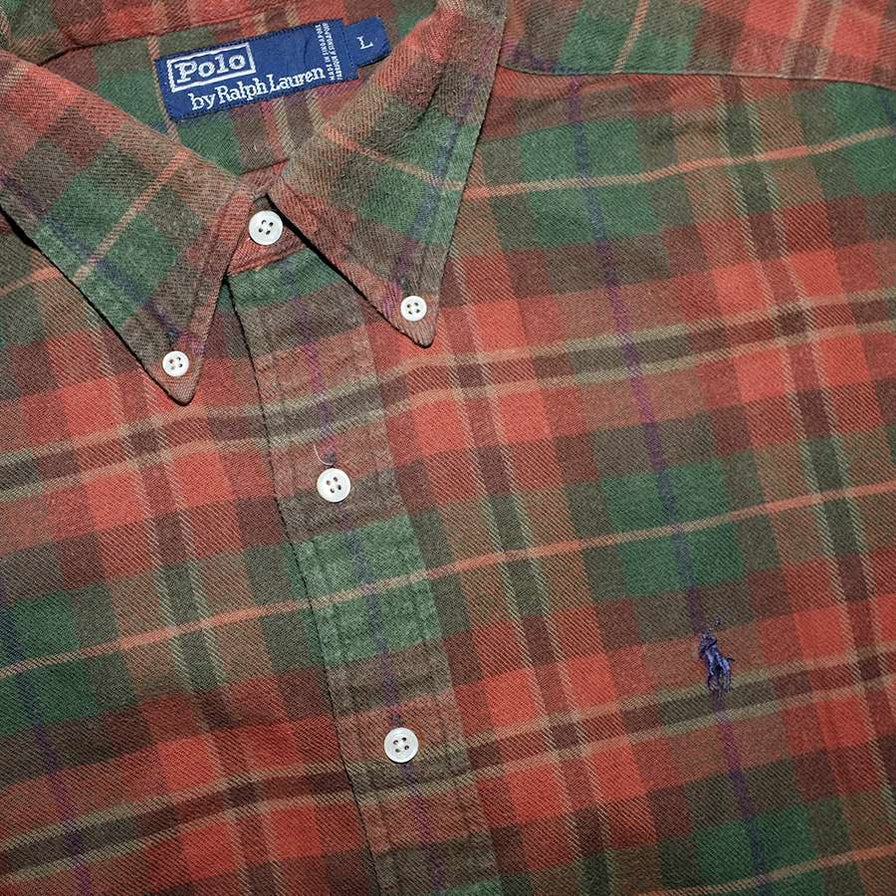 Vintage Polo Ralph Lauren Flannell Shirt XLarge