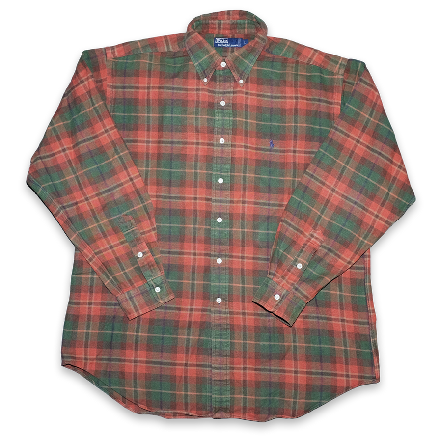 Vintage Polo Ralph Lauren Flannell Shirt XLarge