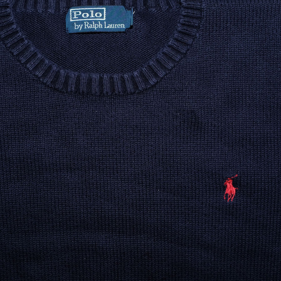 Vintage Polo Ralph Lauren Knit Sweater Medium - Double Double Vintage