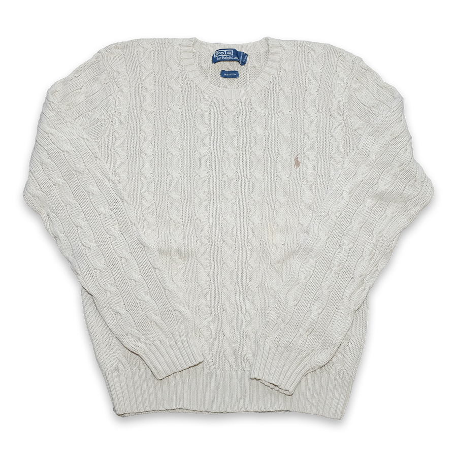 Vintage Polo Ralph Lauren Knit Sweater Small - Double Double Vintage